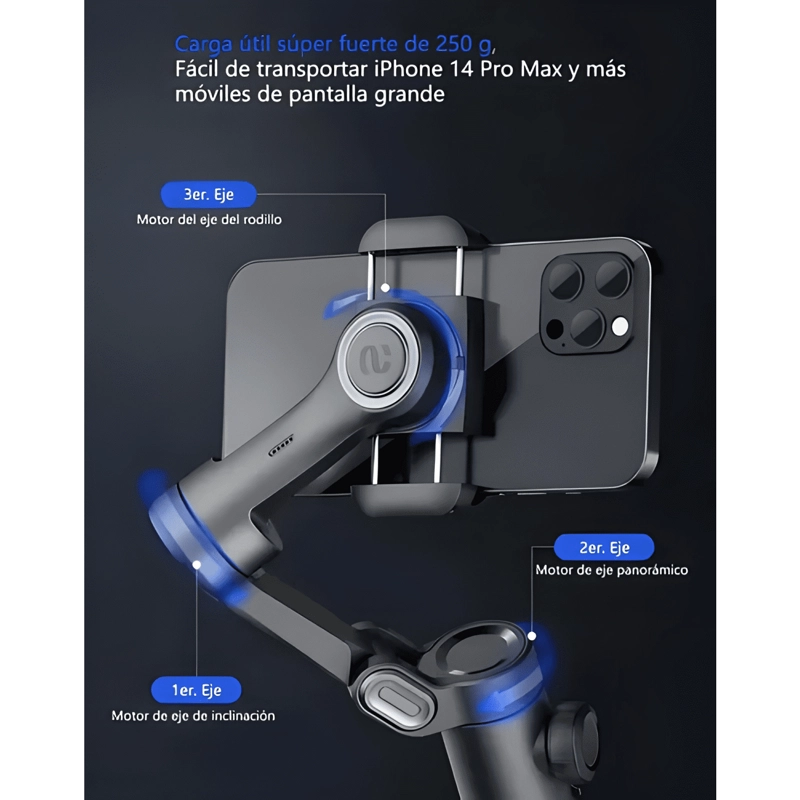 ESTABILIZADOR GIMBAL AOCHUAN XE DE 3 EJES PRO - 2