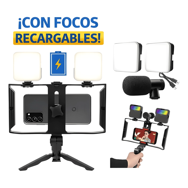 ESTABILIZADOR DE CELULAR TELEFONO BLUETOOTH TRIPODE CAMARA - 2