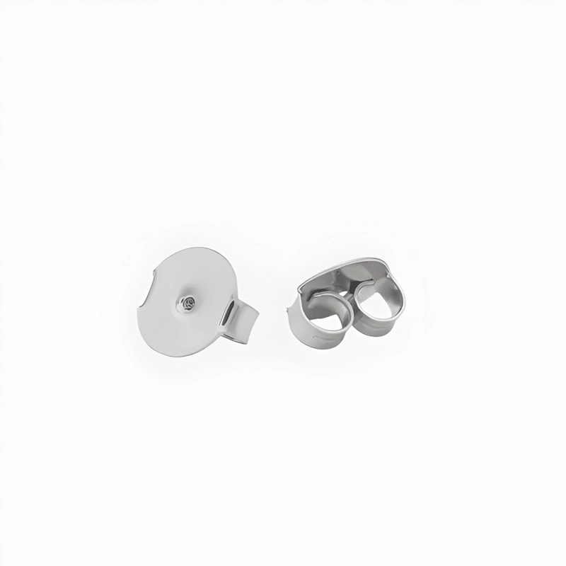 AROS PERLA AGUA DULCE PLATA 925 8MM CLASICOS PSK - 2
