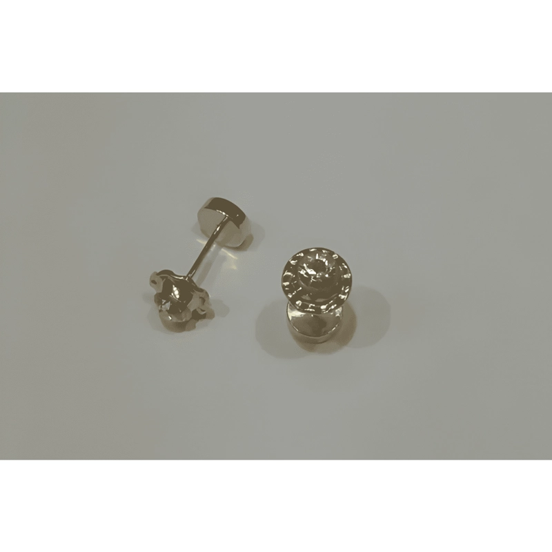 AROS ABRIDORES ORO 18 KTES CIRCON - 3