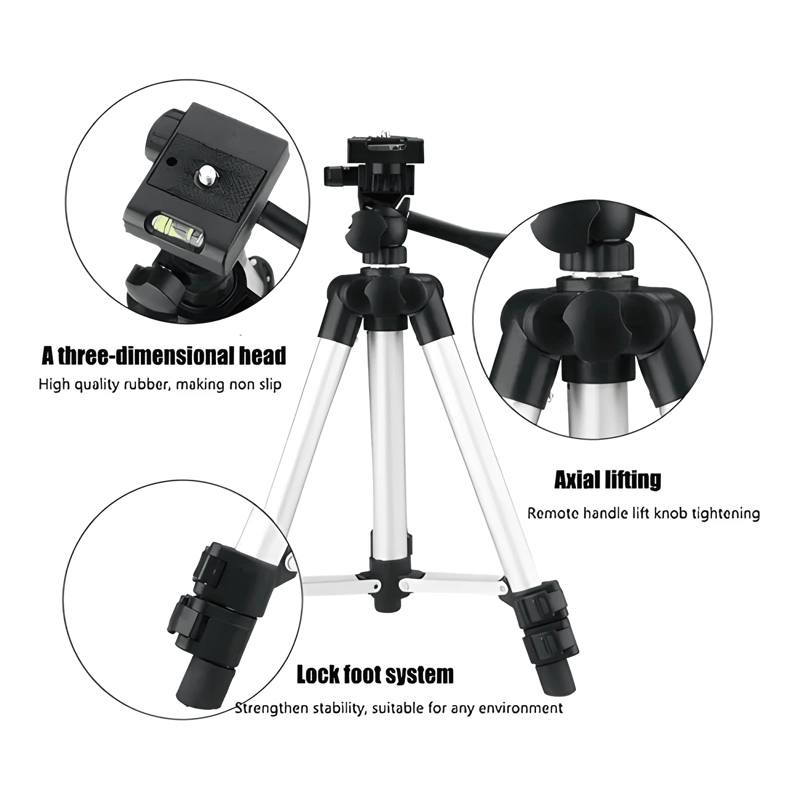 TRIPODE PARA CAMARA +BOLSO REGALO - 3