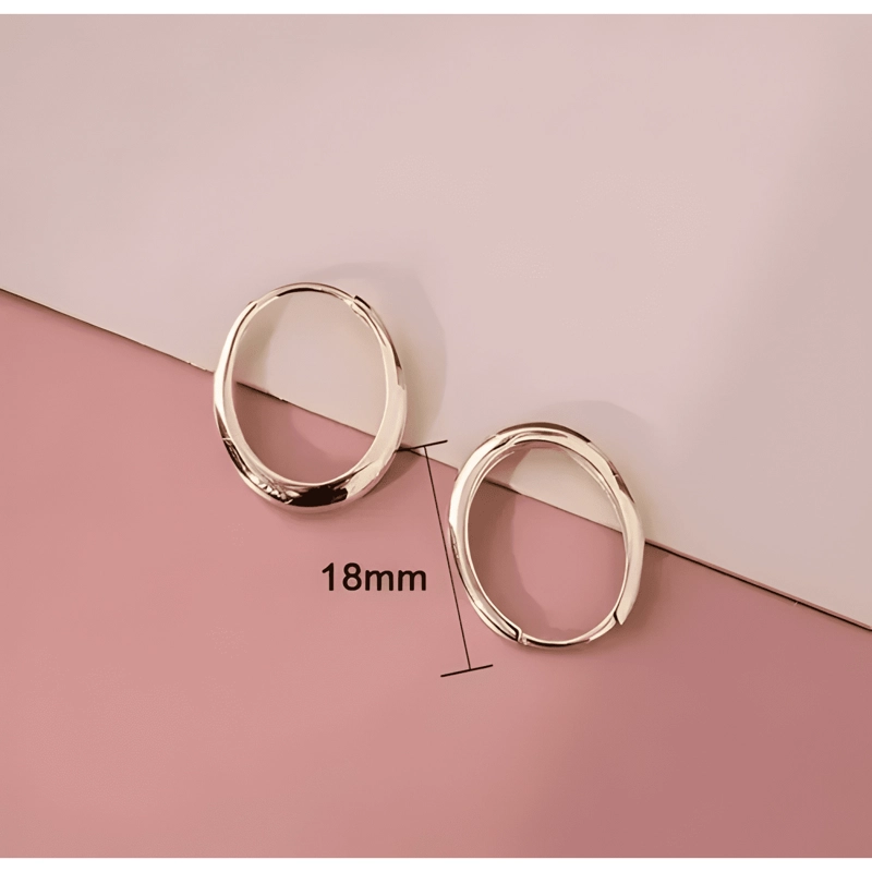 AROS ARGOLLA PEQUEÑOS ELEGANTES MUJER - 4