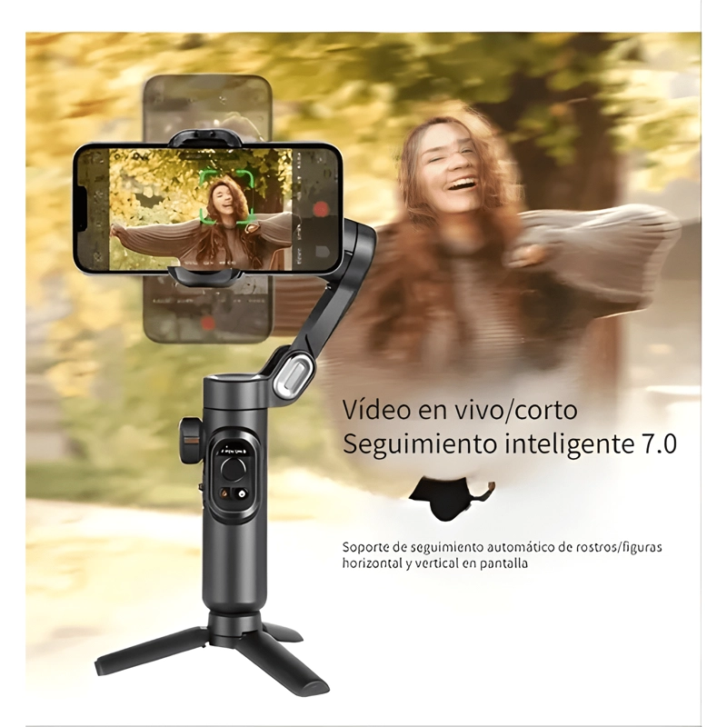 ESTABILIZADOR GIMBAL AOCHUAN XE DE 3 EJES PRO NEGRO - 3