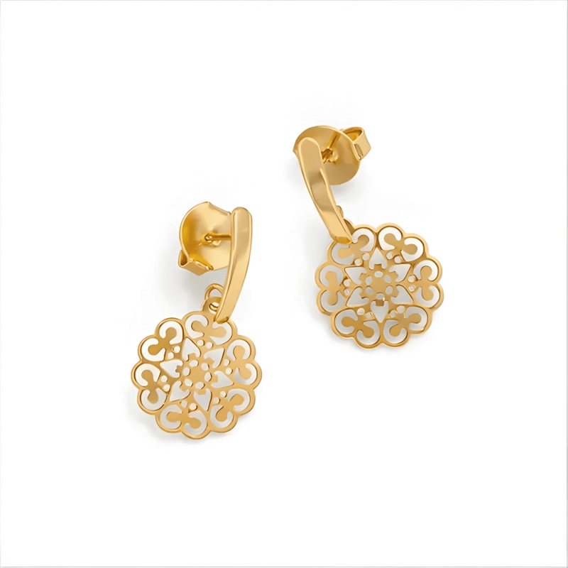 ARO MUJER ENCHAPE ORO 18KT JAVIERA 3CM - 1