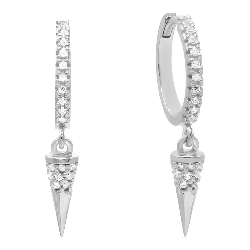 AROS ARGOLLAS PLATA 925 CON ORO HOMBRE Y MUJER BLANCO - 2