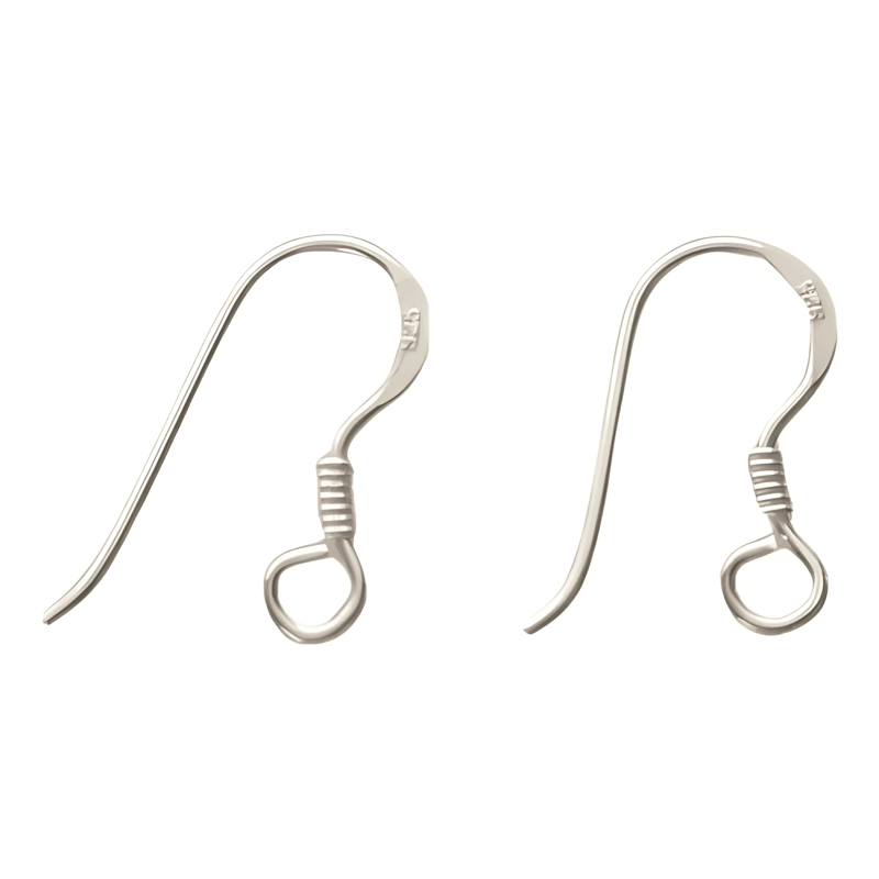 GANCHOS DE PLATA 925 PARA AROS 10 PARES (20 UNIDADES) - 1
