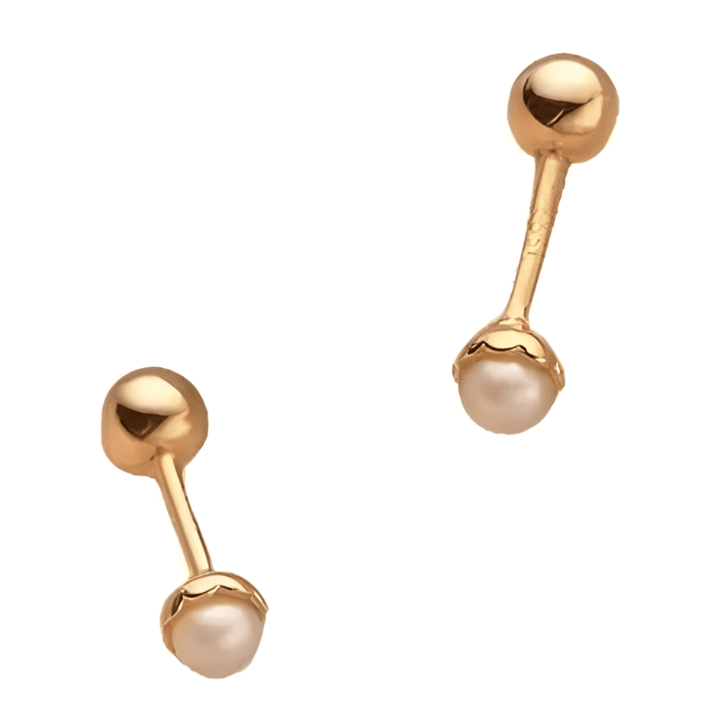 AROS 18 KILATES (18K) PARA BEBE ATORNILLADOS #6 - 2