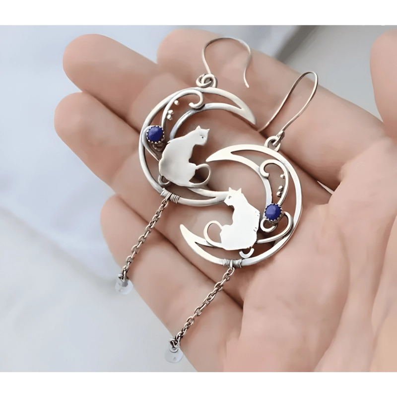 AROS COLGANTES GATITO MUJER - 3
