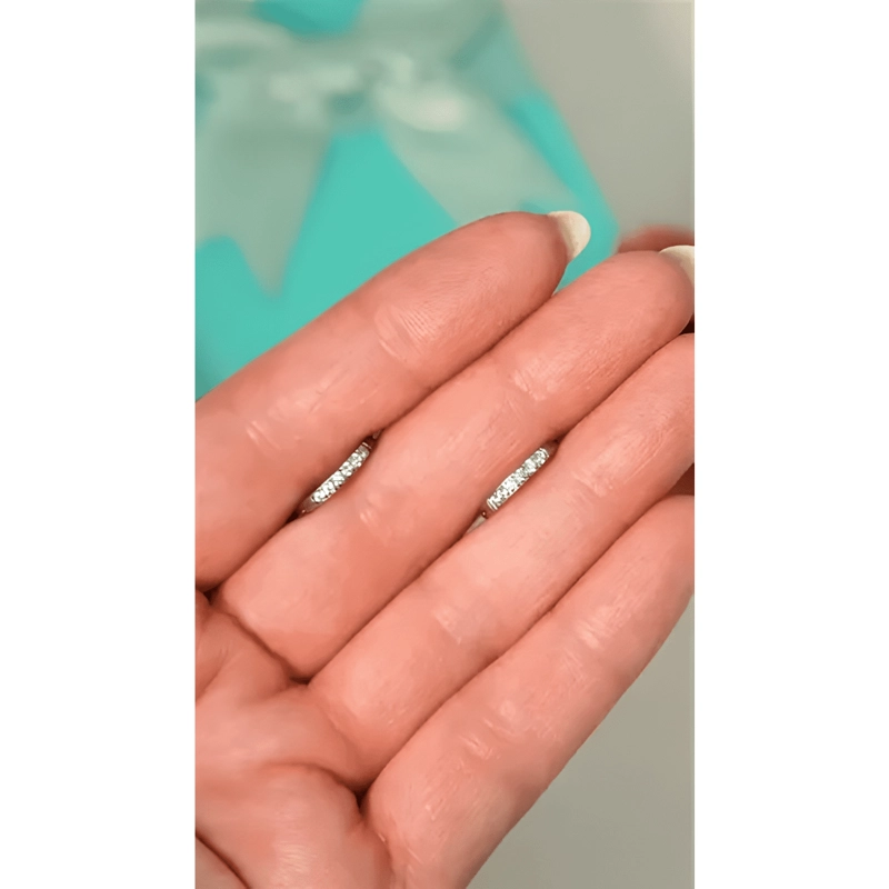 AROS ARGOLLAS AURA SHINE 10MM TITANIO ASTM F136 PLATEADO - 4