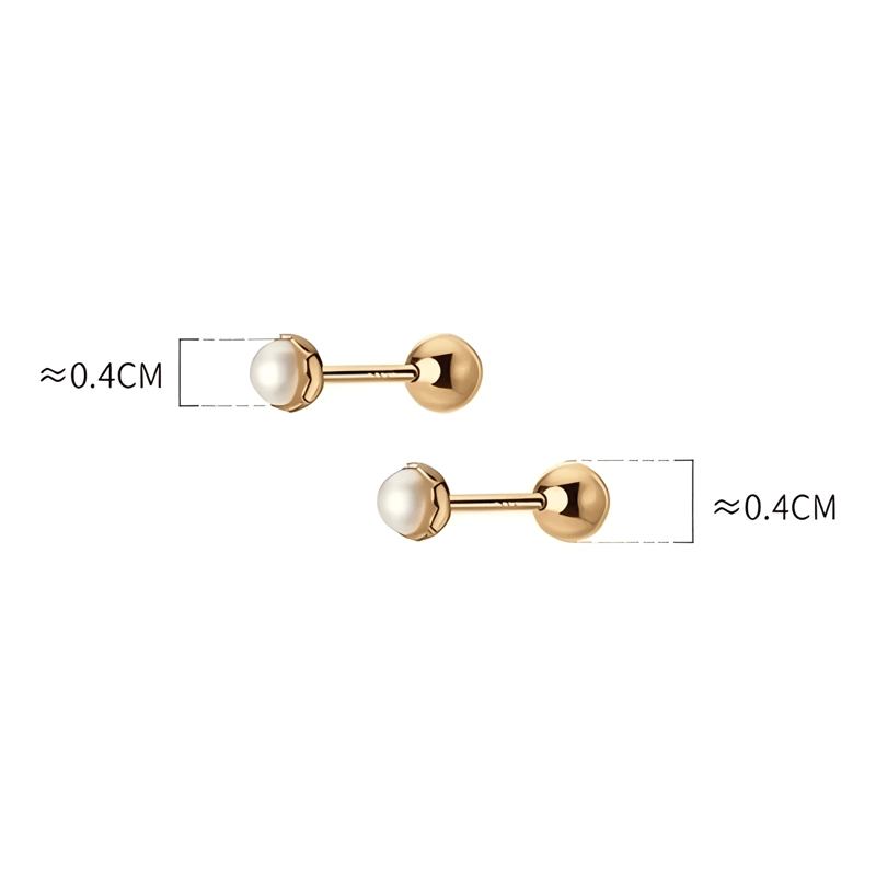 AROS 18 KILATES (18K) PARA BEBE ATORNILLADOS #3 - 1
