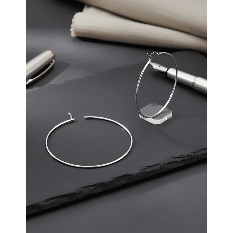 AROS ARGOLLA ACERO QUIRURGICO ARACW 90MM 1 PAR - 2