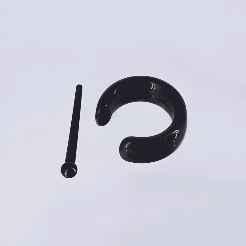 SET DE 2 ARETES COQUITO- PENDIENTE PARA HOMBRES - 2