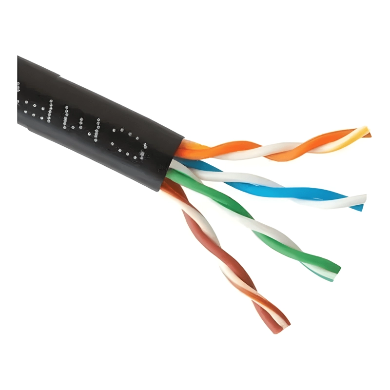 CABLE UTP EXTERIOR CAT5E 100M CCA PARA REDES CCTV INTERNET - 2