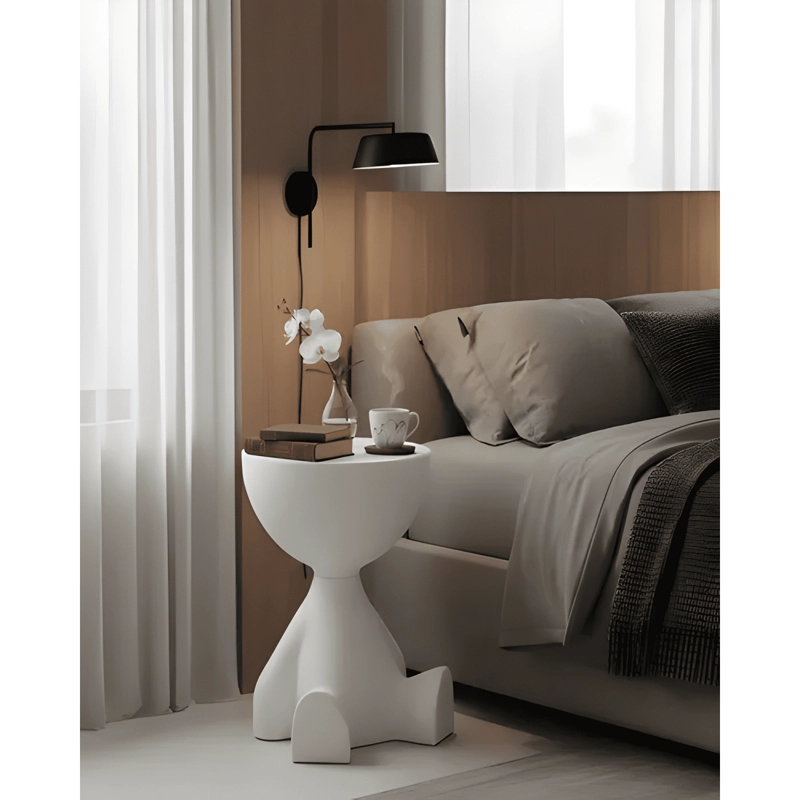 MESA DE ARRIMO ESTRUCTURAL BLANCO - 2
