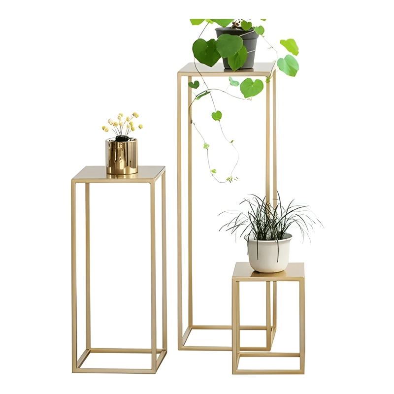 MESAS DECORATIVAS PARA CANDY BAR ESTRUCTURA METALICA SET 4PC - 2