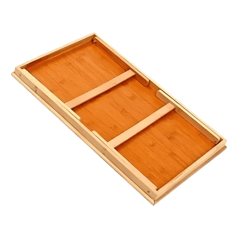 MESA PLEGABLE PARA DESAYUNO MADERA BAMBOO - 2