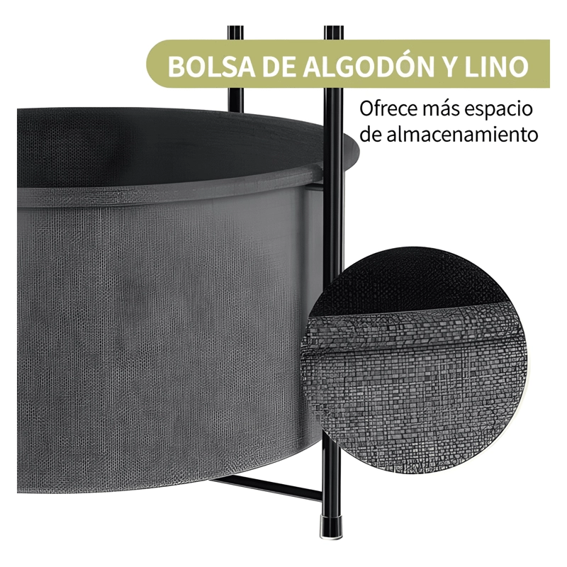 MESA DE CENTRO PEQUEÑA REDONDA DE MADERA REPISA #2 - 4