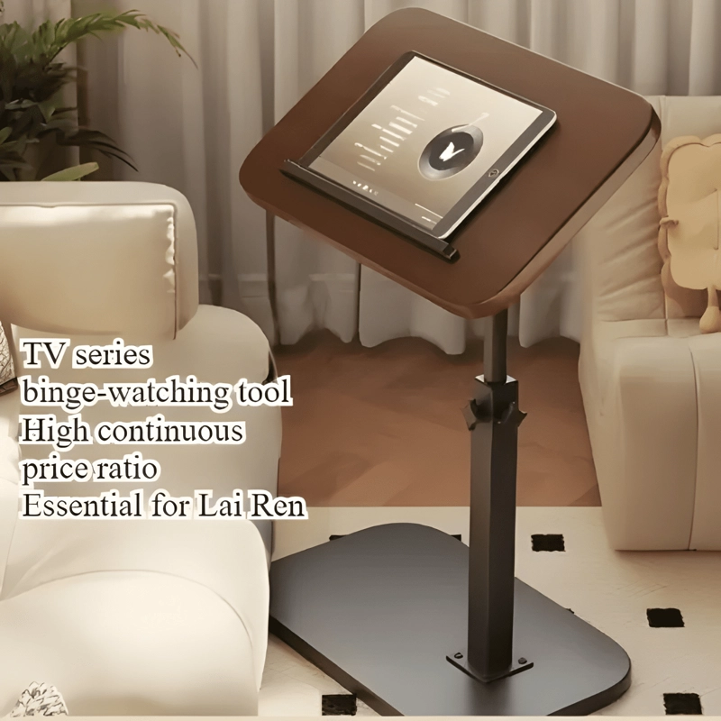 MESA AUXILIAR REGULABLE PARA CAMA Y SOFA MADERA #3 - 1