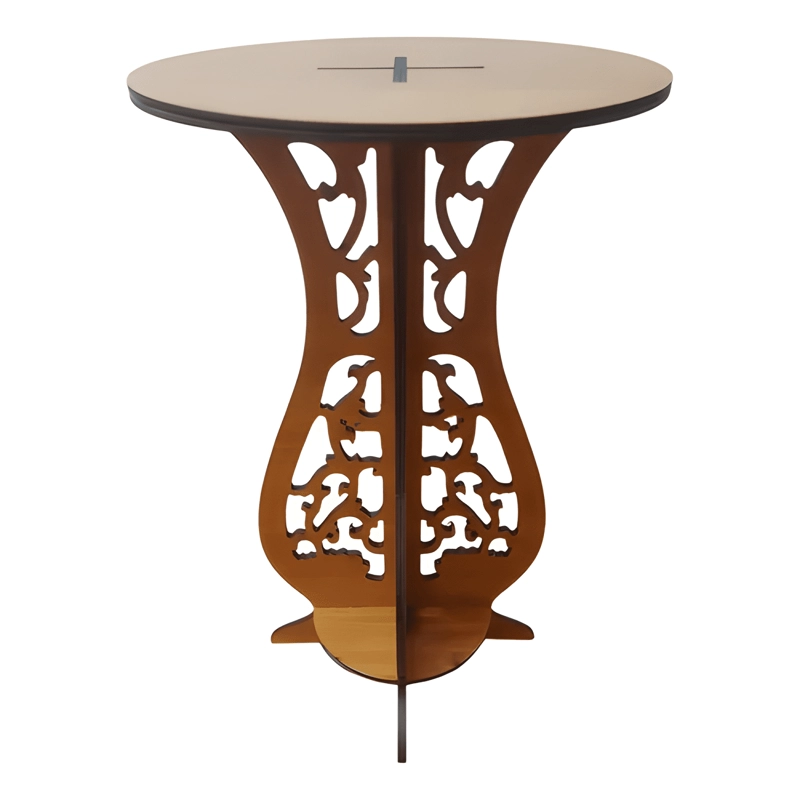 BASE MESA DE MADERA PARA PLANTAS - 1