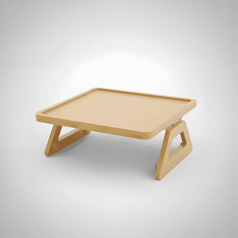MESA BANDEJA SOFA BAMBU PLEGABLE CLIP APOYA BRAZO MULTIUSO - 3