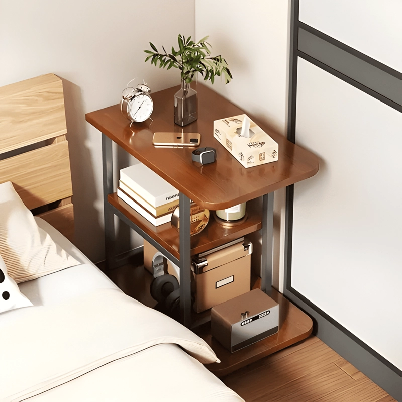 MESA DE CENTRO DE 3 NIVELES MESA AUXILIAR DECORATIVA DE LUJO - 1