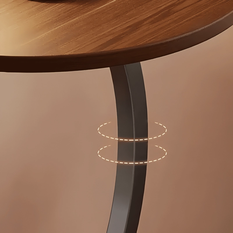 MESA DE CENTRO LATERAL LIVING VANGUARDIA MADERA NATURAL #4 - 4