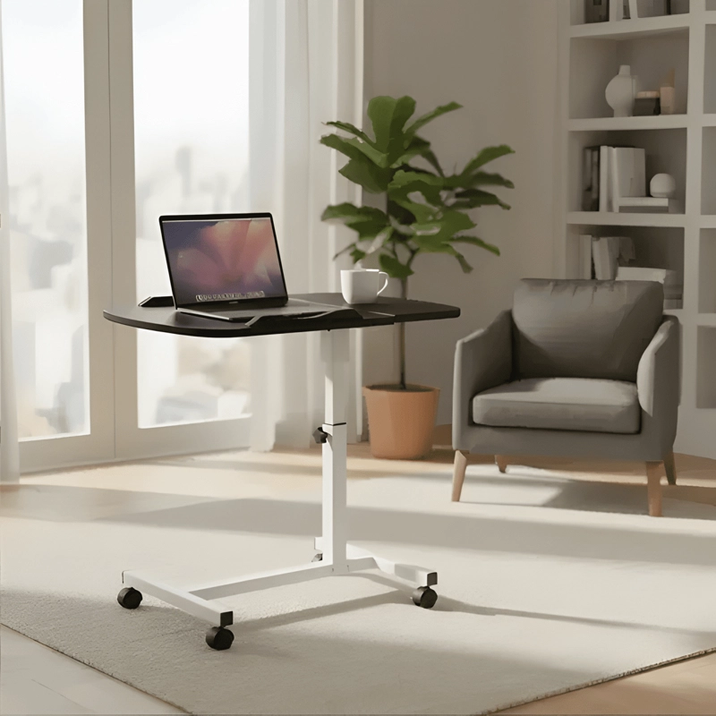 MESA DE CENTRO LATERAL PARA PC HOME OFFICE LECTURA #1 - 2