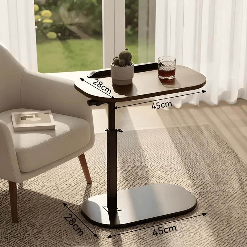 MESA C GIRATORIA REGULABLE 45-80CM CON BANDEJA DESLIZABLE - 1