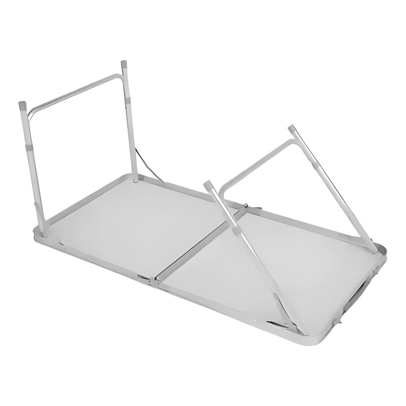 MESA PLEGABLE TASBEL 120X60 CM EXTENSIBLE BLANCA #1 - 1