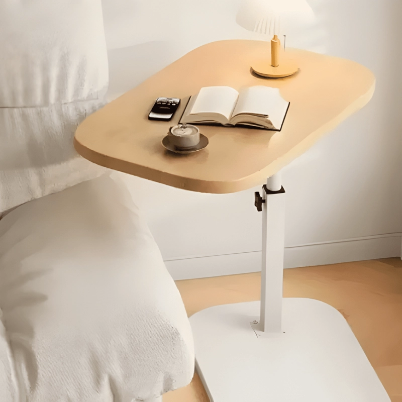 MESA AUXILIAR REGULABLE PARA CAMA Y SOFA MADERA #2 - 4