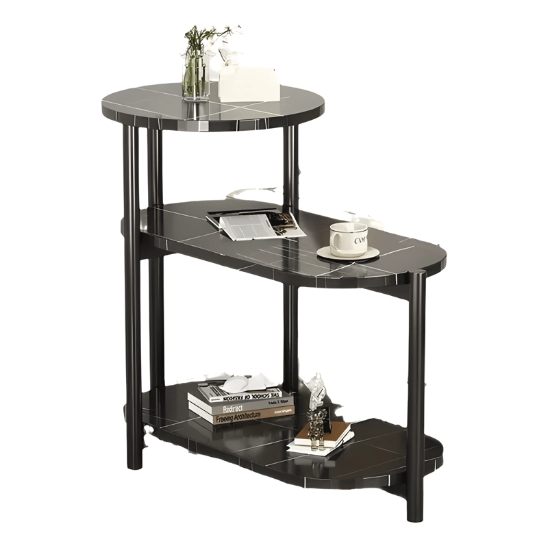 MESA AUXILIAR DE CENTRO DECORATIVA DE 3 NIVELES - 2
