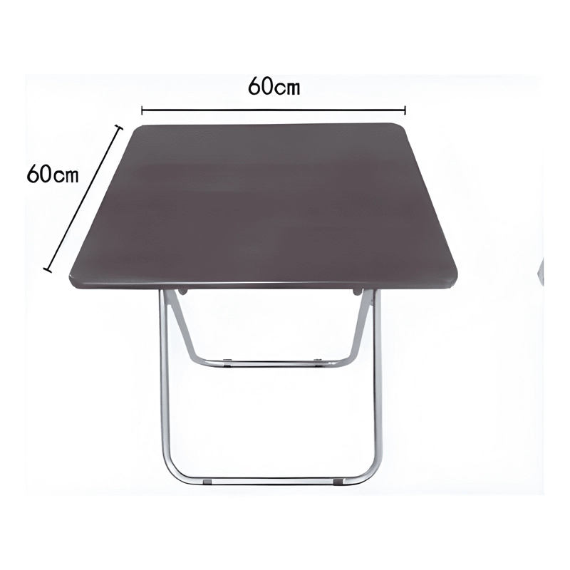 MESA PLEGABLE PORTATIL MULTIUSOS CUADRADA 60X70CM - 1