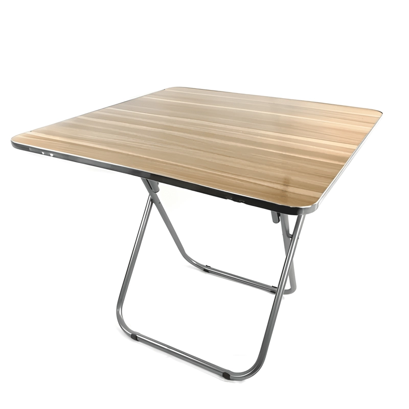 MESA PLEGABLE CUADRADA PARA COCINA TERRAZA PICNIC 70X70CM - 2