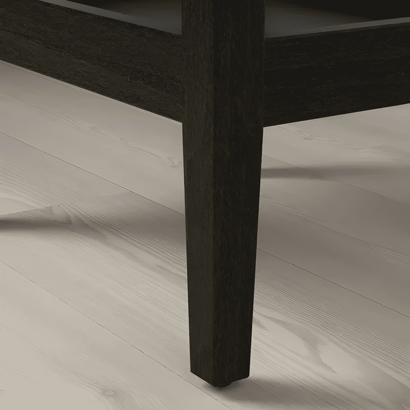 MESA LATERAL MADERA 2 ESTANTES 46X36 CM #1 - 2
