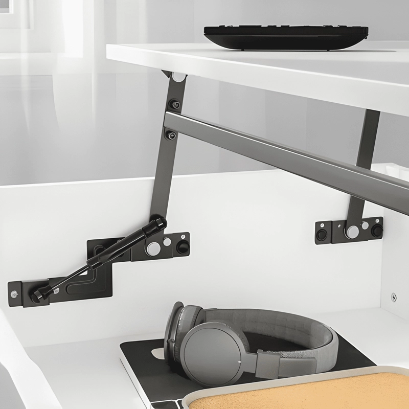 MESA DE CENTRO REGULABLE EN ALTURA 90 CM - 4