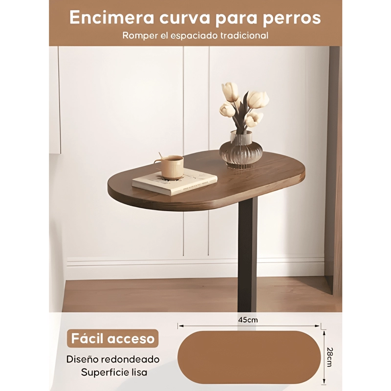 MESA CENTRO AUXILIAR LATERAL SALA ESTAR LIVING - 2