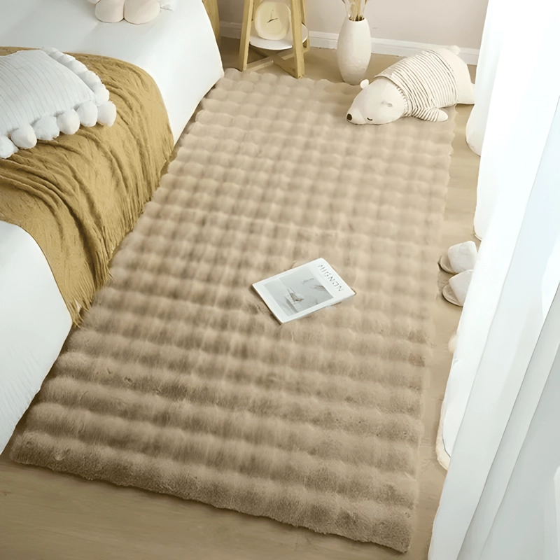 ALFOMBRA DE PASILLO Y BAÑO DISEÑO PIEL DE OVEJA 60X180CM - 1