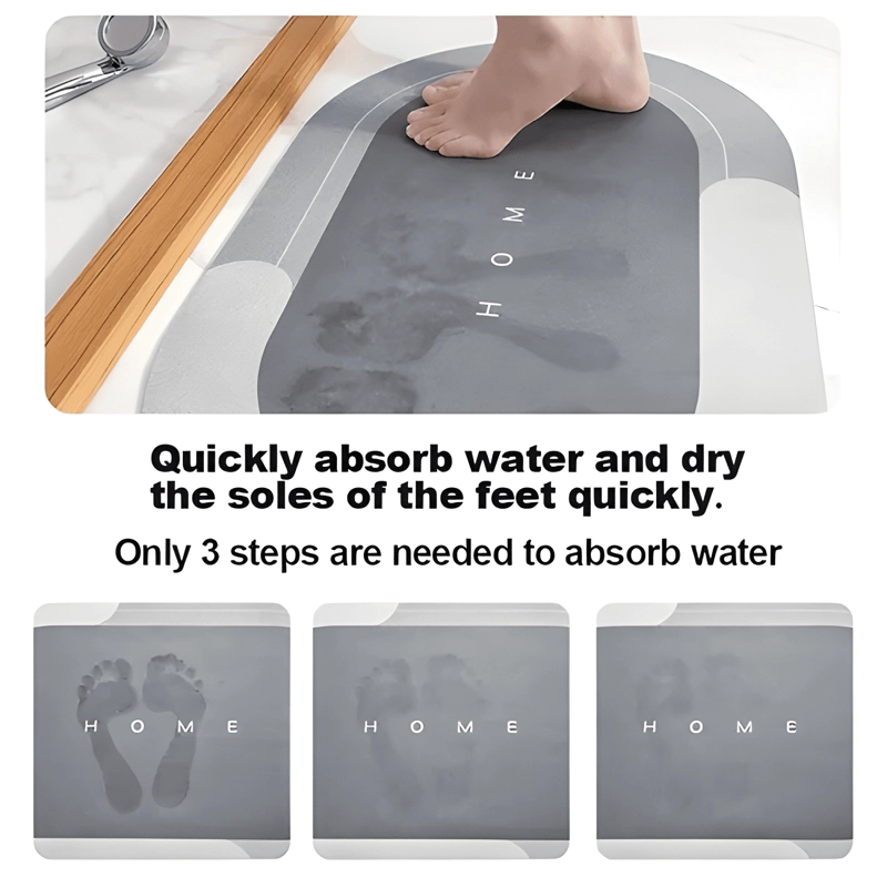 ALFOMBRA DE BAÑO ANTIDESLIZANTE SUPER ABSORBENTE #20 - 2