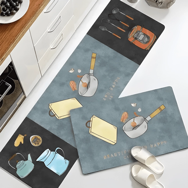 ALFOMBRA PARA COCINA PISO ENTRADA BAÑO ANTIDESLIZANTE #5 - 4