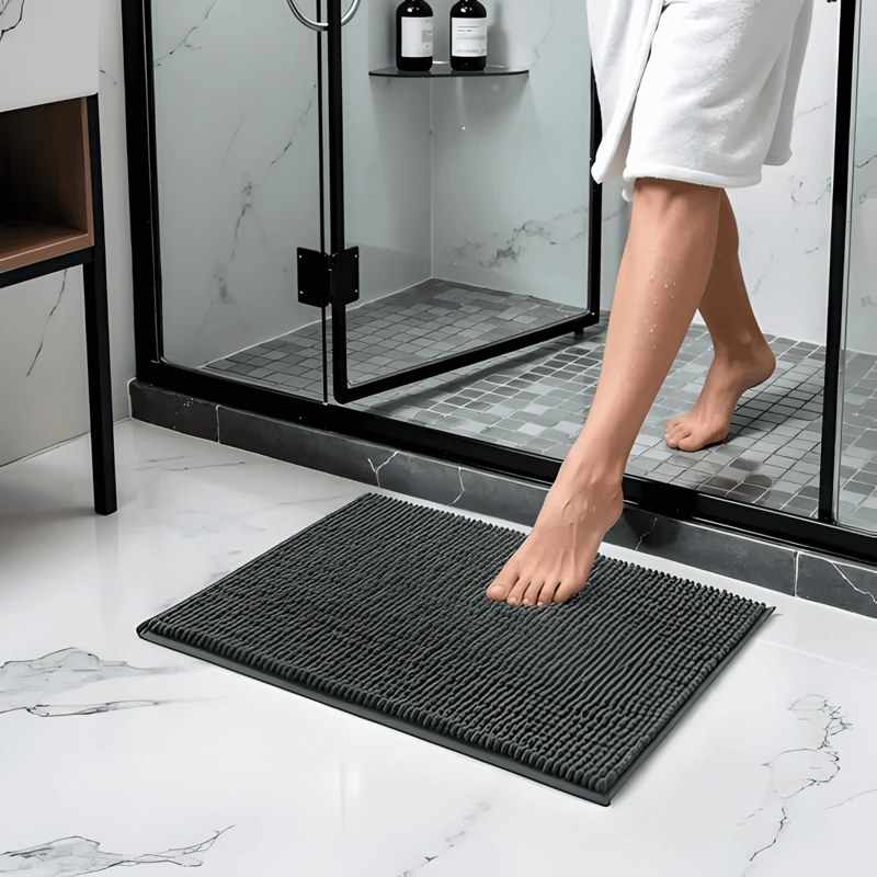TAPETE ALFOMBRILLA DE BAÑO SUPER ABSORBENTE PISO TINA #7 - 1