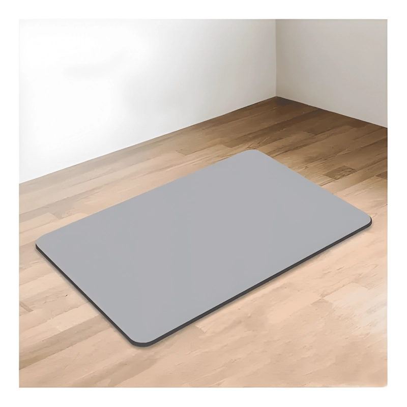 ALFOMBRA DE DUCHA DE DIATOMITA | ABSORCION RAPIDA LISO GRIS - 3