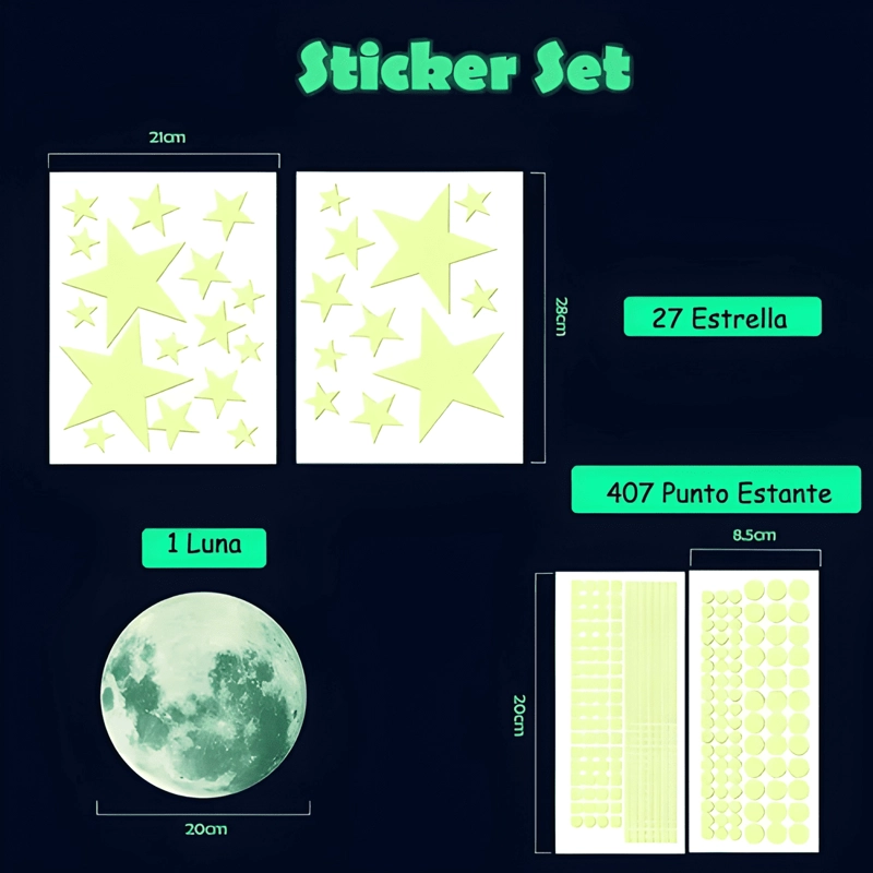 ADHESIVO STICKER MURAL VINILO PARED PIEZA INFANTIL NIÑOS - 3