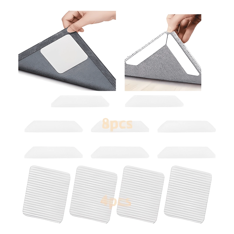 ALMOHADILLAS PARA FIJAR ALFOMBRAS ANTIDESLIZANTES PACK X4 #1 - 1