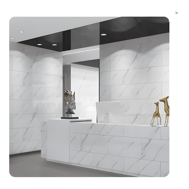 PEGATINA DE PARED BALDOSA PALMETA AUTOADHESIVA DE LUJO - 3