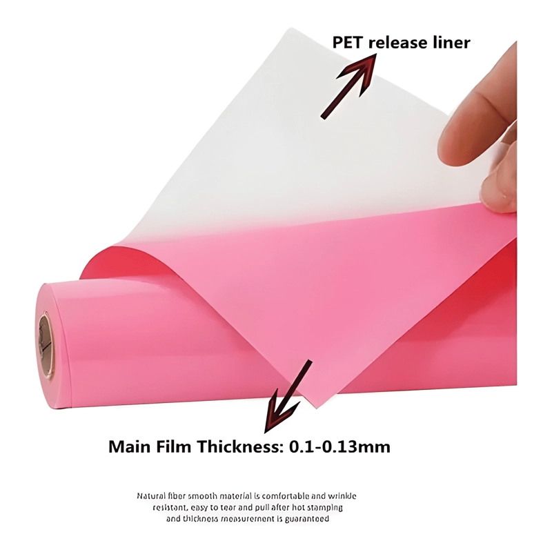VINILO TERMOTRANSFERIBLE PVC PARA TEXTILES 60CM POR METRO #2 - 4