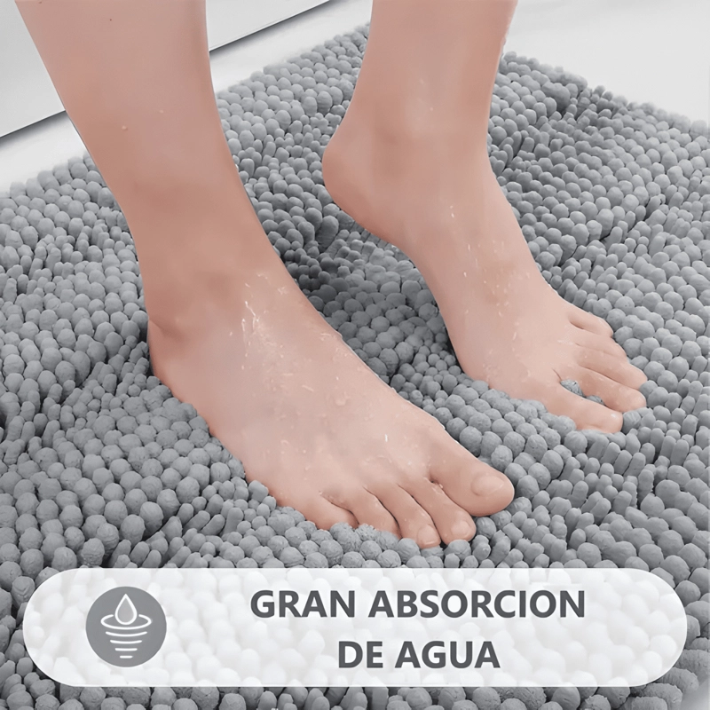 TAPETE ALFOMBRILLA DE BAÑO SUPER ABSORBENTE PISO TINA #1 - 1