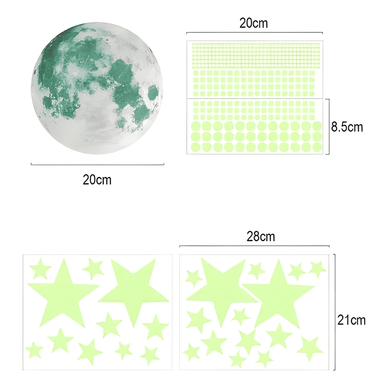 PACK DE ESTRELLAS LUMINOSAS SORPRESA CUMPLEAÑOS*435PIEZAS - 1