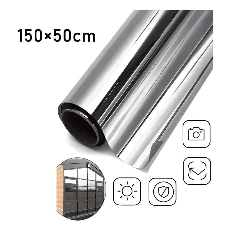 VINILOS PARA VENTANAS CON EFECTO ESPEJO LAMINA #2 - 2