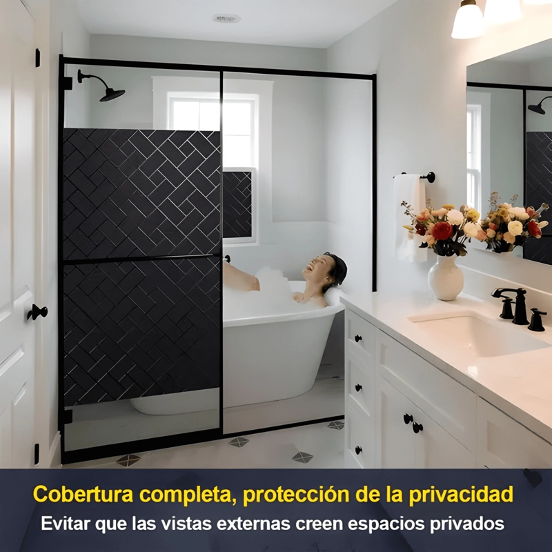EMPAVONADO PARA VIDRIOS PRIVACIDAD OPACO FILM 45CM*10M - 4