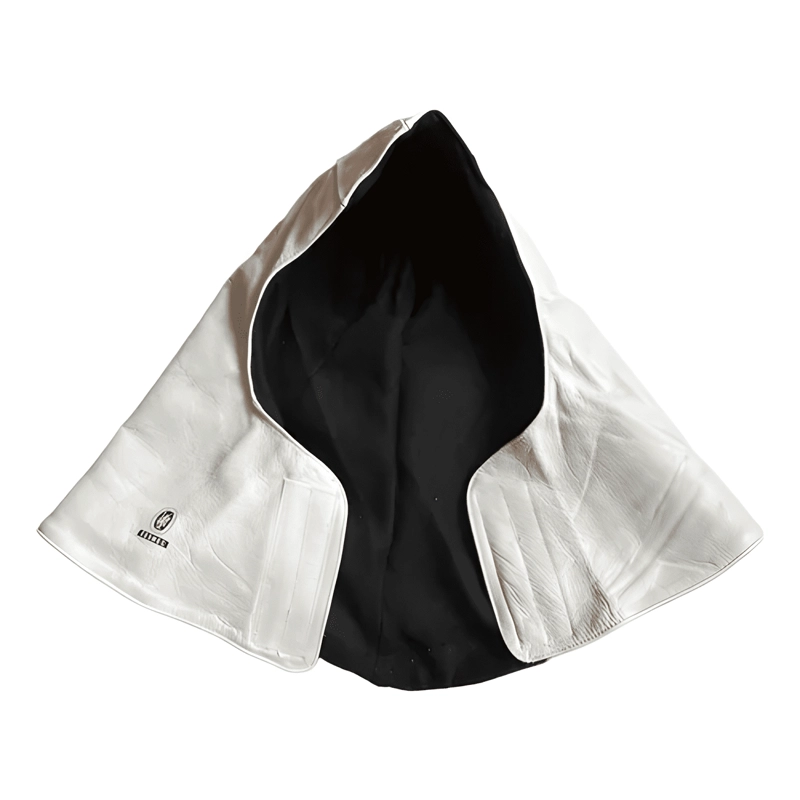 GORRO TIPO MONJA PARA SOLDADOR DE CUERO CON FORRO INTERNO - 1